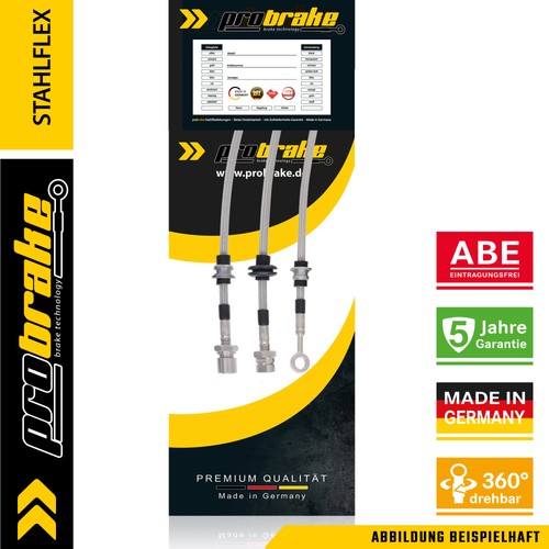 Stahlflex bremsleitung für - bremsleitung,