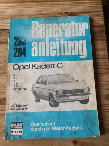 Reparaturanleitung opel kadett - opel,