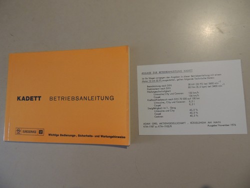 1977 betriebs anleitung fahrer - anleitung,