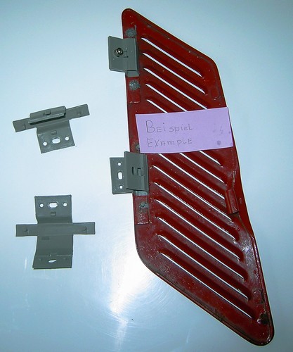 Scharnier tankklappe opel - 2x,