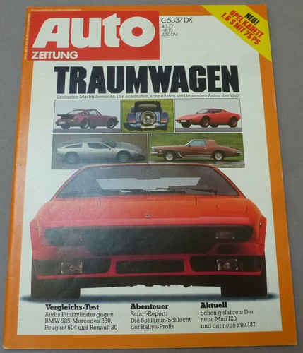 Auto zeitung 1977 - zeitung, opel