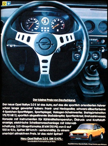 Opel kadett coupe - ,
